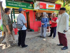 Bantuan ZMart BAZNAS Bantu Perekonomian Keluarga Entis