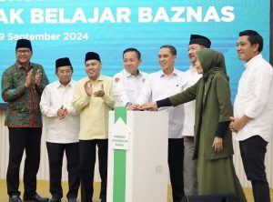 BAZNAS RI Bersama Kemenag Luncurkan Program Madrasah Layak Belajar